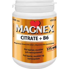 Magnex Citrate + B6 100 tabletter-image