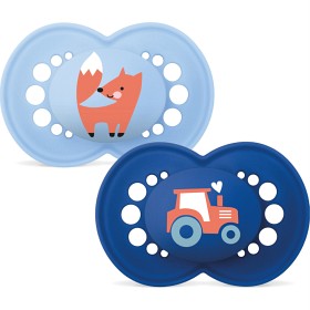 MAM Original 16-36 m Natural Rubber Blue 2-pack