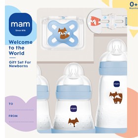 MAM Welcome to the World Gift Set, Blue