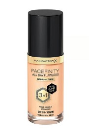Max Factor Facefinity All Day Flawless Foundation SPF 20 W33 Crystal Beige 30 ml
