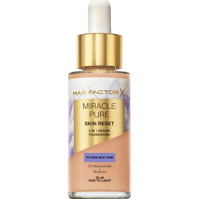 Max Factor Miracle Pure Skin Reset 2 In 1 Serum Foundation Fair To Light 30 ml
