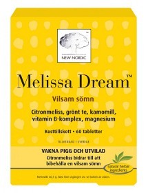 New Nordic Melissa Dream 60 tabletter