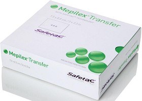 Mepilex Transfer 7,5x8,5 cm 5 stk