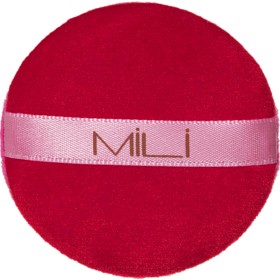 MILI Cosmetics Powder Bake Puff Round Red