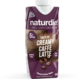 Naturdiet Shake Caffe Latte 330 ml-image