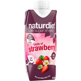 Naturdiet Shake Strawberry 330 ml-image