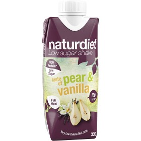 Naturdiet Shake Pear & Vanilla 330 ml-image