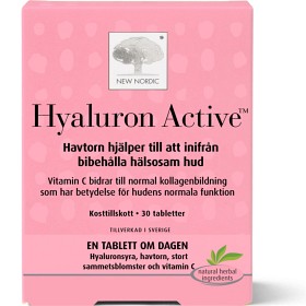 New Nordic Hyaluron Active 30 tabletter