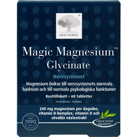 New Nordic Magic Magnesium Glycinate 60 tabletter-image