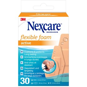 Nexcare Active Flexible Foam plaster 30 st