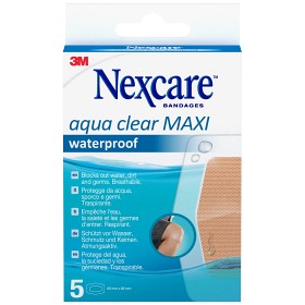 Nexcare Aqua Clear Maxi Waterproof plaster 5 st