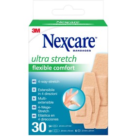 Nexcare Ultra Stretch Flexible Comfort plaster 30 stk