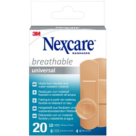 Nexcare Universal Breathable plaster 20 st