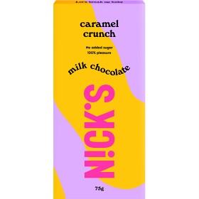 Nicks Milk Chocolate Caramel Crunch 75 g