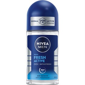 NIVEA MEN Antiperspirant Deo Fresh Active Roll On 50 ml