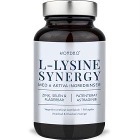 Nordbo L-Lysine Synergy 90 kapsler