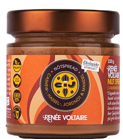 Renée Voltaire Nøttspread Cashew, Hasselnøtt, Peanøtt & Mandel 220 ml