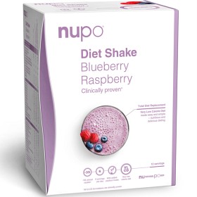 Nupo Diet Shake Blueberry Raspberry 12 porsjoner