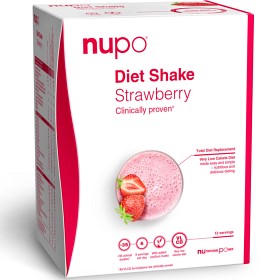 Nupo Diet Shake Strawberry 12 porsjoner