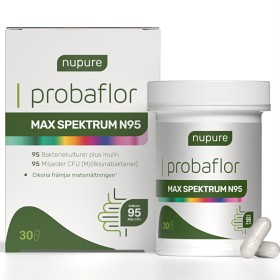 Nupure Probaflor Max Spektrum N95, 30 kapsler
