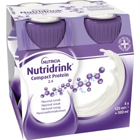 Nutridrink Compact Protein Nøytral 4 x 125 ml