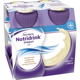 Nutridrink Compact Vanilje 4 x 125 ml