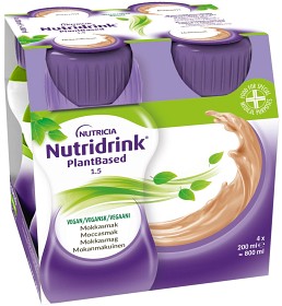 Nutridrink Plantbased Mocca 4 x 200 ml