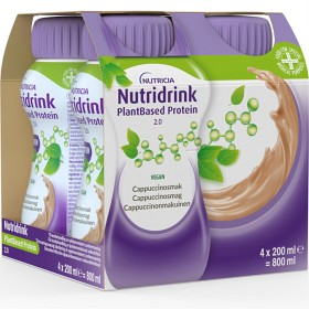 Nutridrink Plantbased Protein 2.0 Cappuccinosmak 4 x 200 ml