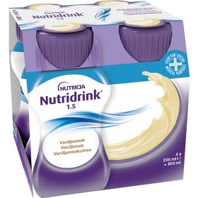 Nutridrink Vanilje 4 x 200 ml