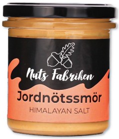 Nuts Fabriken Jordnøttsmør Himalayan Salt 300 g