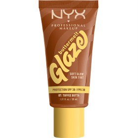 NYX Professional Makeup Buttermelt Glaze Skin Tint SPF30 Foundation 07 Toffee Butta 30 ml