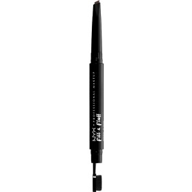 NYX Professional Makeup Fill & Fluff Eyebrow Pomade Pencil Chocolate 4