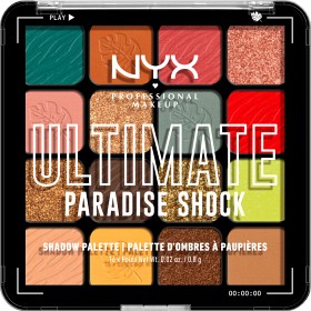 NYX Professional Makeup Ultimate Color Palette 16-Pan Paradise Shock 02W