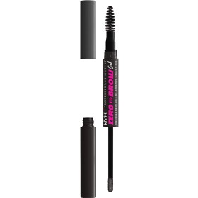 NYX Professional Makeup Zero To Brow Longwear Brow Gel Black 8
