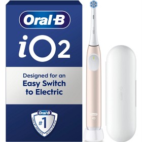 Oral-B iO 2 eltannbørste Calm Pink, med reiseetui-image