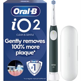 Oral-B iO 2 Eltannbørste Forest Green, med reiseetui-image