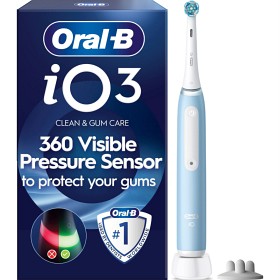 Oral-B iO 3S Blå elektrisk tannbørste-image