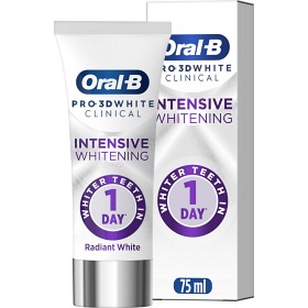 Oral-B Pro 3D White Clinical Radiant White tannkrem 75 ml