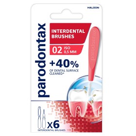 Parodontax Mellomromsbørste 0,5 mm 6-pack