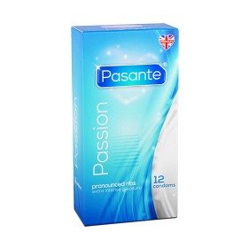 Pasante kondom Passion Ribbed 12-pack-image