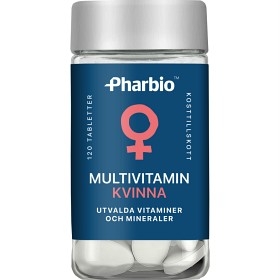 Pharbio Multivitamin Kvinne 120 stk-image