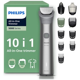 Philips All-in-One Trimmer 5000 Series, 10-in-1 trimmer trådløs