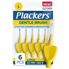Plackers Gentle Brush 0,7 mm 6 stk