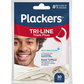 Plackers Tri-Line 30 stk
