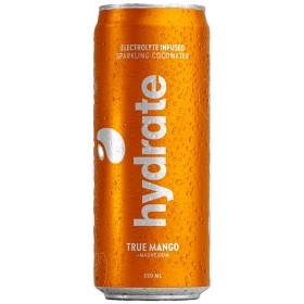 Plant Factory Hydrate Cocowater Mango kullsyreholdig kokosvann 330 ml