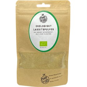 Powerfruits Lakrisepulver, økologisk 75 g