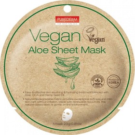 Purederm Vegan Aloe Sheet Mask-image