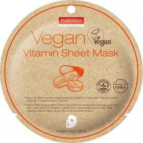 Purederm Vegan Vitamin Sheet Mask-image