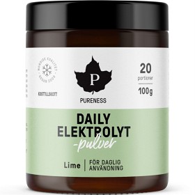 Pureness Daily Elektrolyttpulver Lime 100 g
