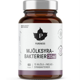 Pureness Melkesyrebakterier 60 kapsler
